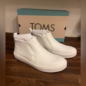 Toms White Women's Slip-On Sneakers